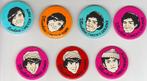 The Monkees vintage collectie 7 verschillende buttons. authe, Verzamelen, Verzenden, Zo goed als nieuw, Overige onderwerpen