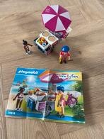 Playmobiel Family fun - crepe verkoper - compleet set, Ophalen of Verzenden, Zo goed als nieuw