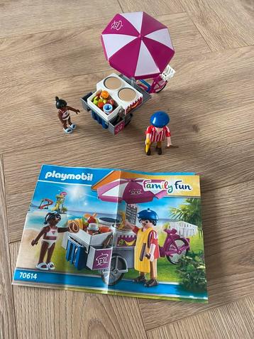 Playmobiel Family fun - crepe verkoper - compleet set beschikbaar voor biedingen