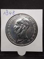 Rijksdaalder 1848 Koning Willem II, Zilver, Ophalen of Verzenden, Losse munt, 2½ gulden