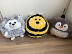Te koop 3 knuffels, Ophalen of Verzenden, Zo goed als nieuw, Overige typen