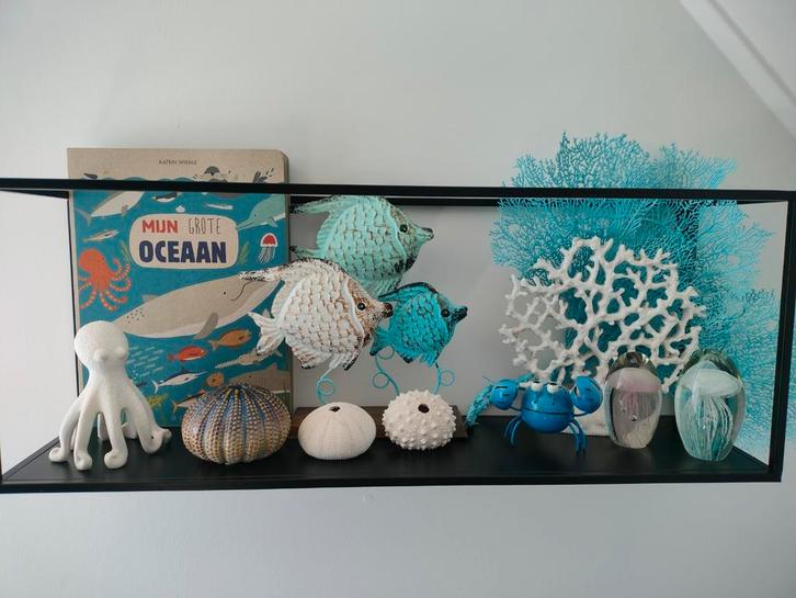 zee thema jongens kinderkamer accessoires, Kinderen en Baby's, Kinderkamer | Inrichting en Decoratie, Zo goed als nieuw, Kleed of Kussen
