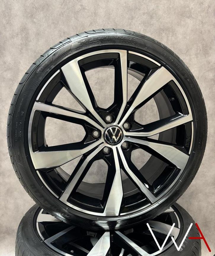 19” Volkswagen T-Roc R-Line “Misano” origineel BTW Bi-color, Auto-onderdelen, Banden en Velgen, Banden en Velgen, Zomerbanden