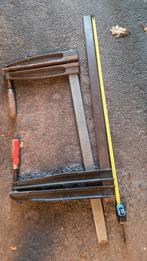 2 diepe grote lijmklemmen 40 cm, 30 cm diep Bijna meter lang, Doe-het-zelf en Verbouw, Glas en Ramen, Ophalen of Verzenden