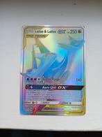 Latias & Latios GX Pokémonkaart, Ophalen of Verzenden, Gebruikt, Losse kaart, Foil