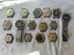 diverse oude mechanische & automatische horloge s, Overige merken, Staal, Verzenden, Leer
