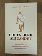 Doe en denk als Ghandi: Marie Gilbert & Robert Matthieu, Ophalen of Verzenden, Nieuw
