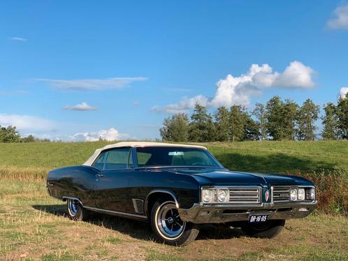Buick wildcat 1968 cabriolet, Auto's, Buick, Bedrijf, Overige modellen, Benzine, Cabriolet, Automaat, Geïmporteerd, Blauw, Blauw