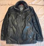 Rino&Pelle Leren Jas Maat 50, Kleding | Heren, Ophalen of Verzenden, Zo goed als nieuw, Maat 48/50 (M), Zwart