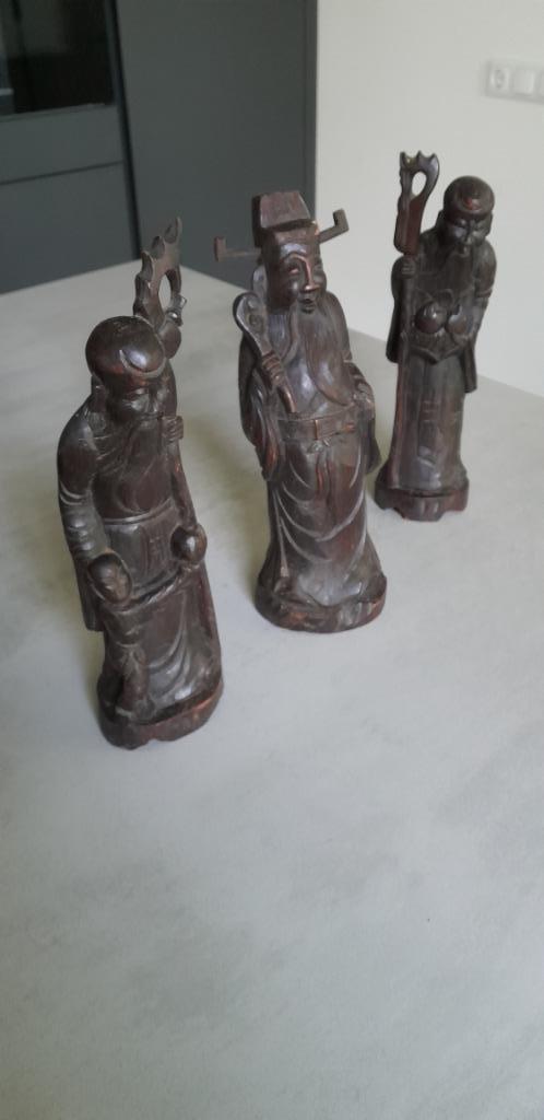 Oosters / Chinees houtsnijwerk, Antiek en Kunst, Kunst | Beelden en Houtsnijwerken, Ophalen of Verzenden