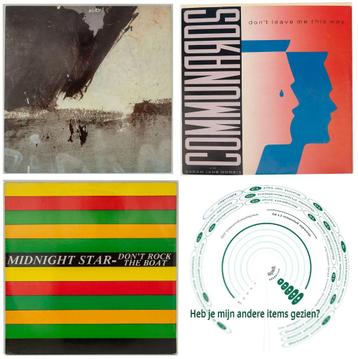 12 inch maxi singels uit de jaren '80 beschikbaar voor biedingen