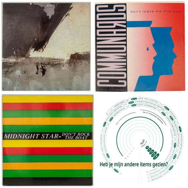 12 inch maxi singels uit de jaren '80, Cd's en Dvd's, Vinyl | Dance en House, Zo goed als nieuw, Disco, 12 inch, Ophalen of Verzenden