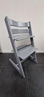 Stokke stoel Storm Grey inclusief accessoires, Kinderen en Baby's, Kinderstoelen, Ophalen, Zo goed als nieuw, Meegroeistoel