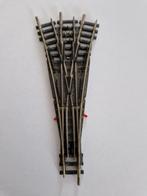 Minitrix 4940 Driewegwissel., Gebruikt, Gelijkstroom, Trix, Rails