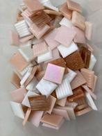 Mozaiek steentjes mix luxe roze 2x2 cm 500 gram, Ophalen of Verzenden, Zo goed als nieuw, Materiaal