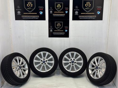 Ford Focus originele velgen met banden 16 inch, Auto-onderdelen, Banden en Velgen, Banden en Velgen, Zomerbanden, 16 inch, 205 mm