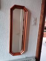 Eiken spiegel lang, Ophalen, Minder dan 50 cm, Zo goed als nieuw, Minder dan 100 cm