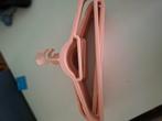 Roze fluweel kledinghangers met antislip laag, Ophalen of Verzenden, Zo goed als nieuw, Fluweel, Kinderen en Volwassenen