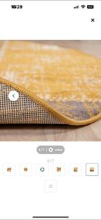 Vloerkleed 120 cm rond, Huis en Inrichting, Stoffering | Vloerbedekking, Ophalen of Verzenden, Zo goed als nieuw, 75 m² of meer