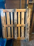 Gratis twee pallets, Doe-het-zelf en Verbouw, Hout en Planken, Verzenden, Gebruikt, Minder dan 200 cm, Pallet