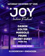 Joy 13 December, Tickets en Kaartjes, Evenementen en Festivals, Eén persoon