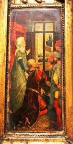 Drieluik Icoon Triptiek Bladelintriptiek Middelburg Altaar, Antiek en Kunst, Antiek | Religie, Ophalen of Verzenden