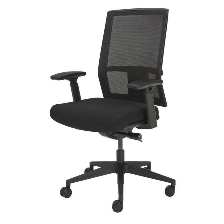 Nieuw - RM-Line Liv - Bureaustoel, Huis en Inrichting, Bureaustoelen, Nieuw, Bureaustoel, Zwart, Ergonomisch, Ophalen of Verzenden