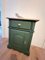 Leuk gepimpt kastje in Bonsai-Groen, Huis en Inrichting, Kasten | Ladekasten, Ophalen, 1 of 2 laden, Eikenhout, 50 tot 100 cm