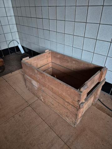 Houten Kist - 60x36x35 cm beschikbaar voor biedingen