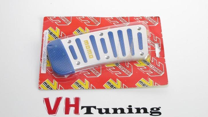 MOMO corse rust voet aluminium/blauw, Auto diversen, Tuning en Styling, Ophalen of Verzenden