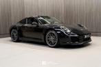 Porsche 911 991 3.0 Carrera 4 (2017) Sport Chrono, Sportuitl, Auto's, Porsche, Gebruikt, 4 stoelen, Zwart, Leder