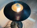 Herda tafellamp met glazen conus, Ophalen of Verzenden, Gebruikt, Glas, Minder dan 50 cm