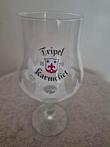3 Tripel Karmeliet bierglazen NIEUW ook los te koop beschikbaar voor biedingen