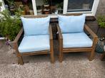 Tuin lounge stoelen (2), Ophalen, Zo goed als nieuw