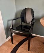 Louis Ghost chair zwart Kartell Philip Starck, Ophalen, Zo goed als nieuw, Zwart, Eén