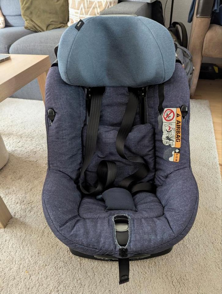 Maxicosi Assisfix Nomadblue, Kinderen en Baby's, Autostoeltjes, Gebruikt, Maxi-Cosi, 9 t/m 18 kg, Isofix, Verstelbare rugleuning