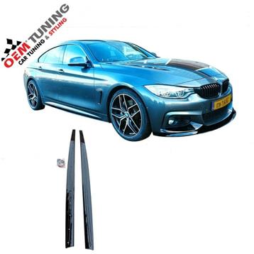 BMW 4 serie M-Performance Side Skirts/For M-Tech/Gloss Black beschikbaar voor biedingen
