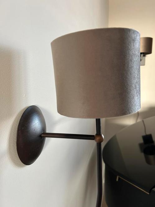 Mooie wandlamp brons merk Frezoli is deel van een set, Huis en Inrichting, Lampen | Lampenkappen, Zo goed als nieuw, 50 cm of meer