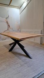 Tafel, Huis en Inrichting, Tafels | Eettafels, Landelijk design brocante, Vijf personen of meer, Metaal, Rechthoekig