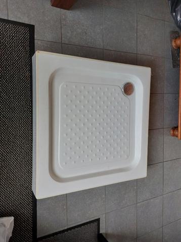 douchebak kunststof wit 80x80 beschikbaar voor biedingen