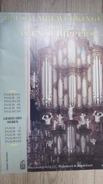 Bladmuziek orgel: Leen Schippers, 12 Psalmbewerkingen deel 9, Ophalen, Zo goed als nieuw, Artiest of Componist, Orgel
