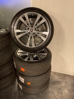 Mercedes C klasse W205 breedset 18” Velgen met winterbanden, Ophalen, 18 inch, Gebruikt, Banden en Velgen