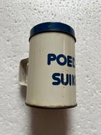 Oud blik poedersuiker oude strooibus, Ophalen of Verzenden, Gebruikt, Overige