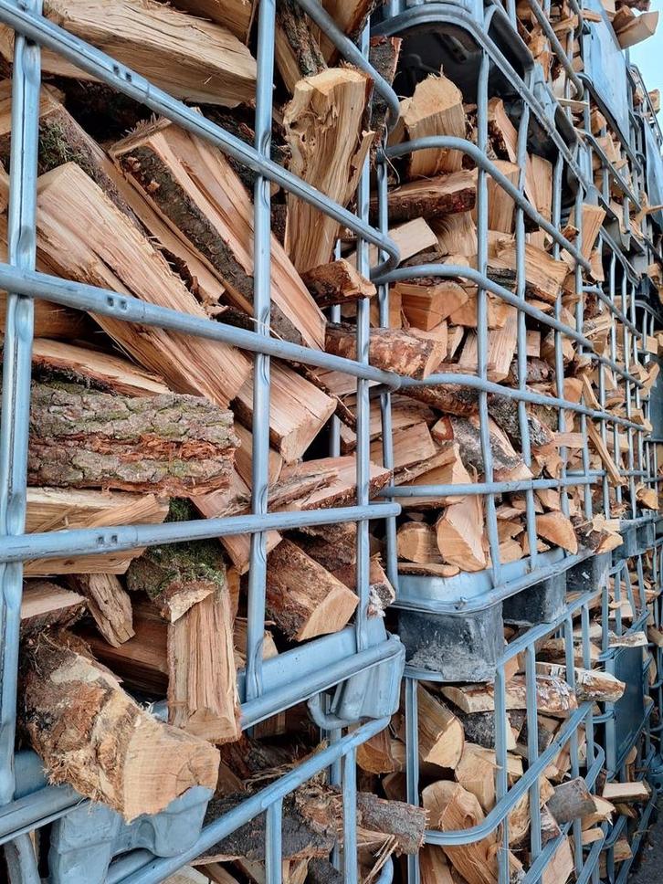 Eiken/berk en essenhout te koop!!, Tuin en Terras, Haardhout, Blokken, Eikenhout, 6 m³ of meer, Ophalen of Verzenden