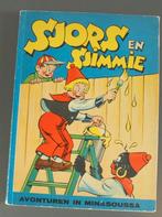 zeer oude  SJORS EN SJIMMIE STRIP  (ruim 100 blz)  uit 1956, Boeken, Eén stripboek, Ophalen of Verzenden, Gelezen
