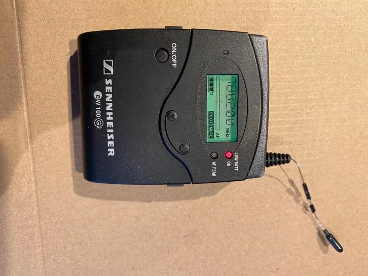 Sennheiser zender, Muziek en Instrumenten, Microfoons, Gebruikt, Overige typen, Draadloos, Ophalen