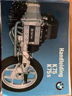 Handleiding BMW K75  K75s, Motoren, Ophalen of Verzenden, BMW