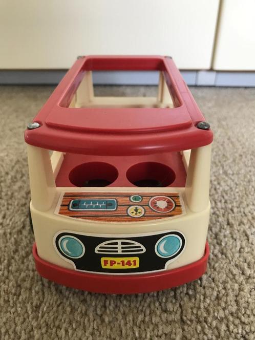 Fisher Price mini bus 1969, Kinderen en Baby's, Speelgoed | Fisher-Price, Verzenden
