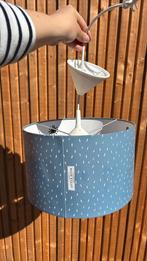 Little dutch blauwe hanglamp, Ophalen, Zo goed als nieuw, Rond