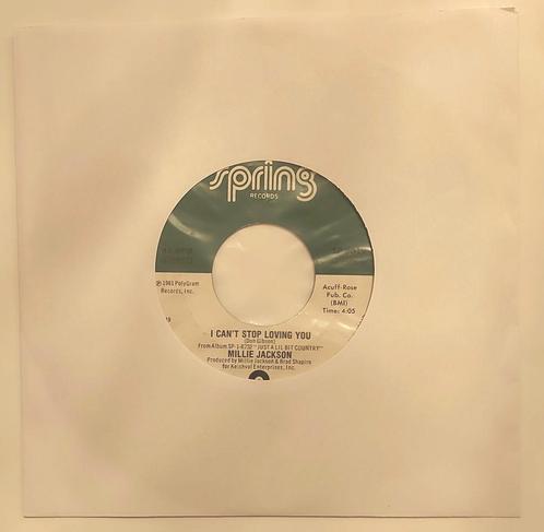 Millie Jackson - I can't stop loving you, Cd's en Dvd's, Vinyl Singles, Gebruikt, Single, Pop, 7 inch, Ophalen of Verzenden